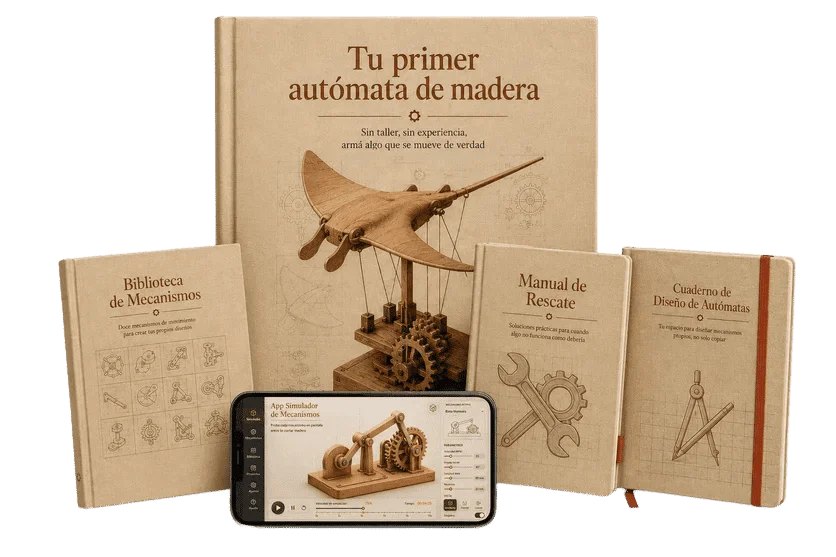 Acceso Completo - Tu primer autómata de madera
